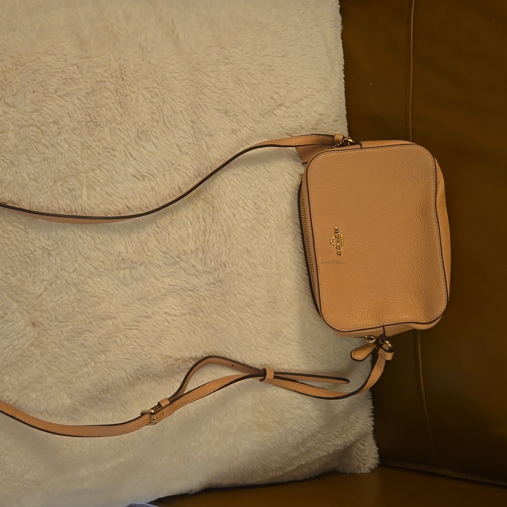 coach crossbody bag light pink